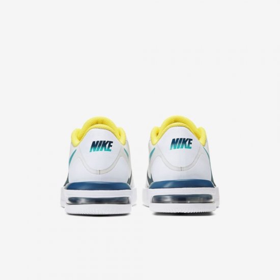 NikeCourt Air Max Vapor Wing MS | White / Oracle Aqua / Opti Yellow / Valerian Blue - Click Image to Close