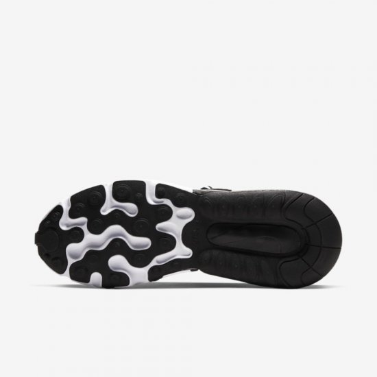 Nike Air Max 270 React | Black / Black / Black / White - Click Image to Close