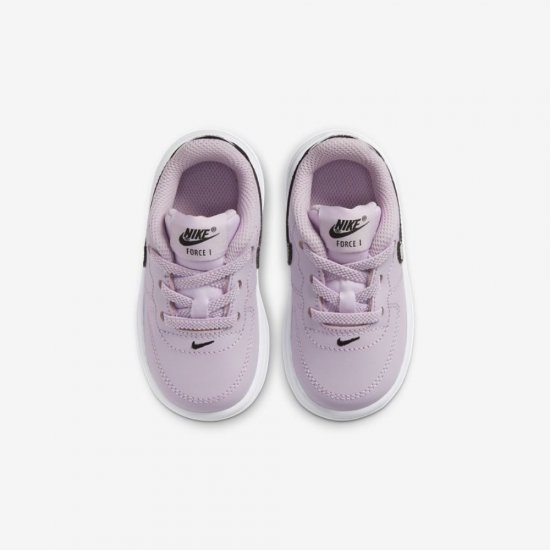 Nike Force 1 '18 | Iced Lilac / White / Black - Click Image to Close