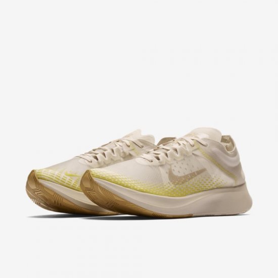 Nike Zoom Fly SP Fast | Light Orewood Brown / Bright Cactus / Elemental Gold - Click Image to Close