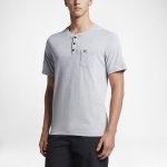 Hurley Dri-FIT Lagos Henley | Wolf Grey