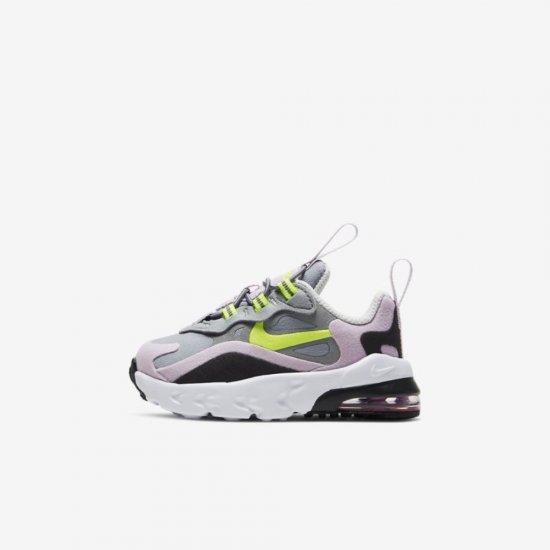 Nike Air Max 270 RT | Particle Grey / Iced Lilac / Off Noir / Lemon Venom - Click Image to Close
