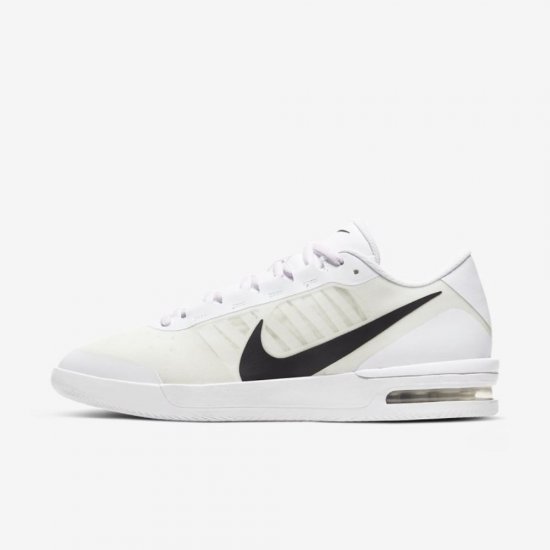 NikeCourt Air Max Vapor Wing MS | White / Black - Click Image to Close