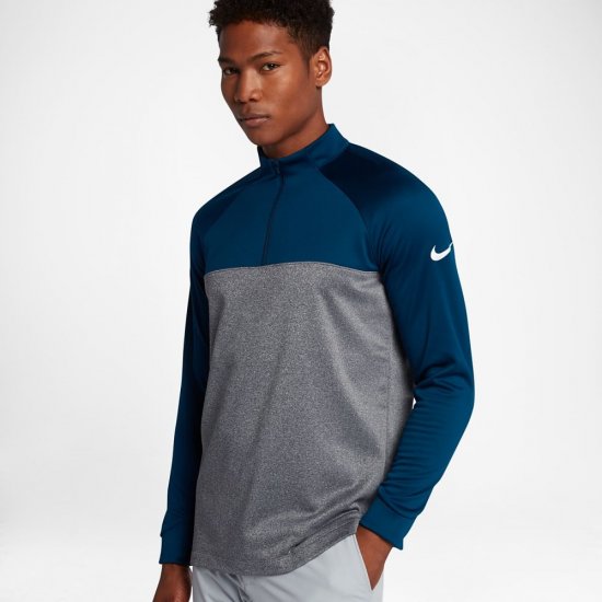 Nike Therma Core | College Navy / Dark Grey / Heather / White - Click Image to Close
