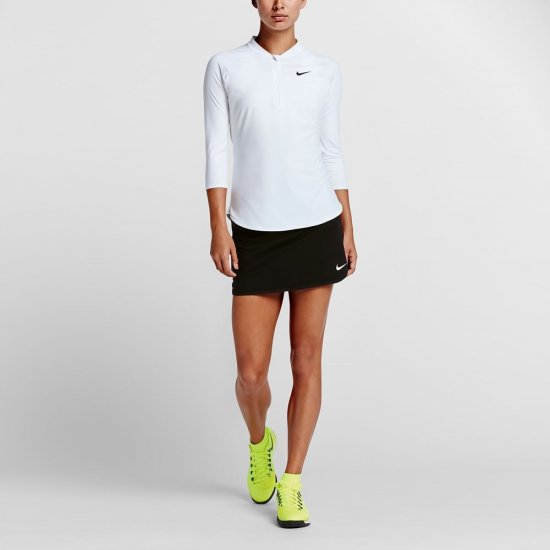 NikeCourt Dry Pure | White / Black - Click Image to Close