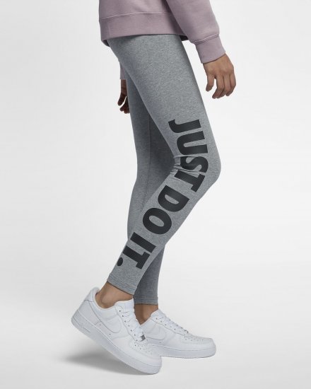 Nike Sportswear Leg-A-See | Carbon Heather / Black - Click Image to Close