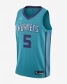 Nicolas Batum Icon Edition Swingman Jersey (Charlotte Hornets) | Rapid Teal / New Orchid