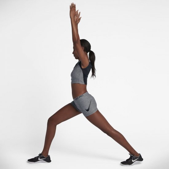 Nike Pro | Carbon Heather / Black - Click Image to Close