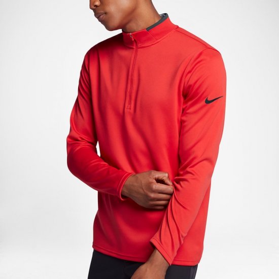 Nike Dri-FIT Half-Zip | University Red / Anthracite / Black - Click Image to Close