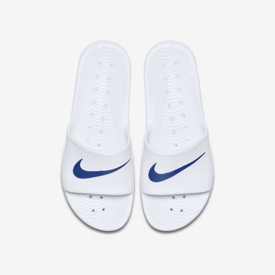Nike Kawa Shower | White / Blue Moon - Click Image to Close
