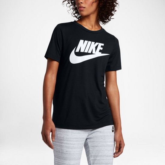 Nike Sportswear Essential | Black / Black / White - Click Image to Close