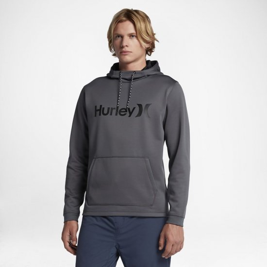 Hurley Therma Protect Sweatshirt | Dark Grey - Click Image to Close