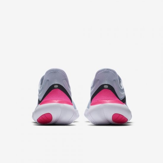 Nike Free RN 5.0 | White / Half Blue / Hyper Pink / Black - Click Image to Close