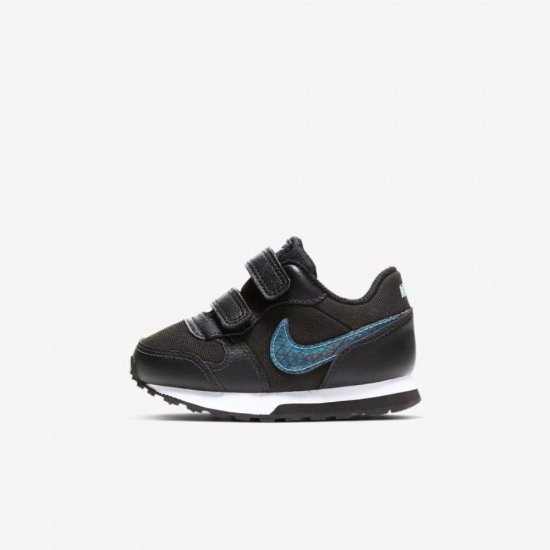 Nike MD Runner 2 | Black / Anthracite / Aurora / Blue Hero - Click Image to Close