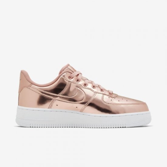 Nike Air Force 1 SP | Metallic Red Bronze / White / Rose Gold - Click Image to Close