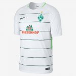 2017/18 Werder Bremen Stadium Away | White / Gorge Green
