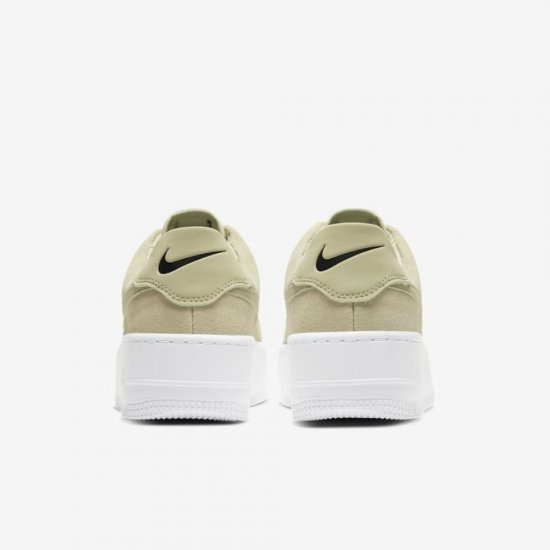 Nike Air Force 1 Sage Low | Olive Aura / White / Black / Olive Aura - Click Image to Close