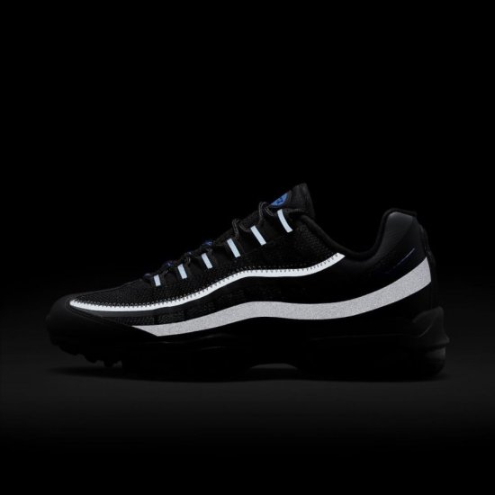 Nike Air Max 95 Ultra | Black / Anthracite / Dark Grey / Racer Blue - Click Image to Close