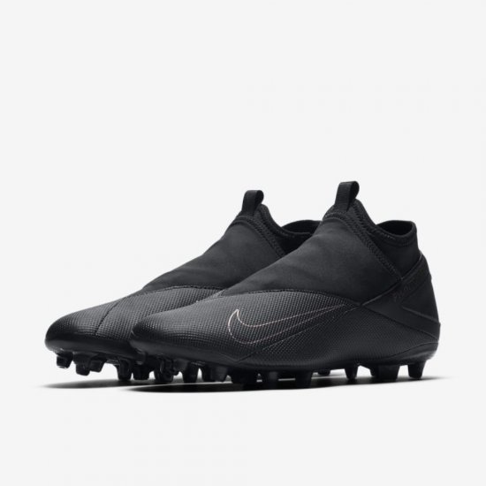 Nike Phantom Vision 2 Club Dynamic Fit MG | Black / Black - Click Image to Close