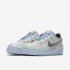 Nike Air Force 1 Shadow | Pure Platinum / Light Bone / Hydrogen Blue / Smoke Grey