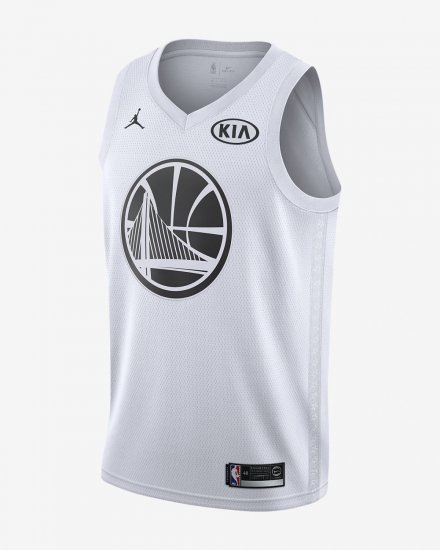 Stephen Curry All-Star Edition Swingman Jersey | White - Click Image to Close
