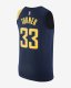 Myles Turner City Edition Swingman Jersey (Indiana Pacers) | College Navy