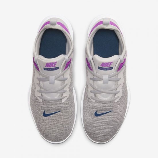 Nike Flex TR 9 | Photon Dust / Vivid Purple / Light Smoke Grey / Valerian Blue - Click Image to Close