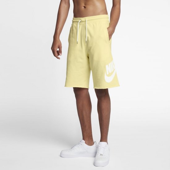 Nike Sportswear | Lemon Chiffon / White - Click Image to Close