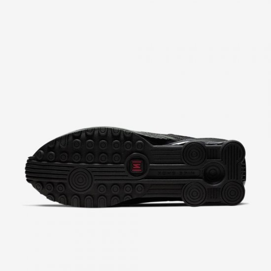 Nike Shox Enigma 9000 | Black / Gym Red / Black - Click Image to Close