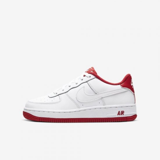 Nike Air Force 1 | White / Team Red - Click Image to Close