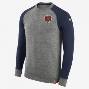 Nike AW77 (NFL Bears) | Carbon Heather / College Navy / White