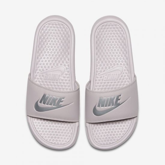 Nike Benassi | Particle Rose / Particle Rose / Metallic Silver - Click Image to Close