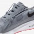 Nike Air Zoom Pegasus 36 FlyEase | Wolf Grey / White / Bright Crimson / Black