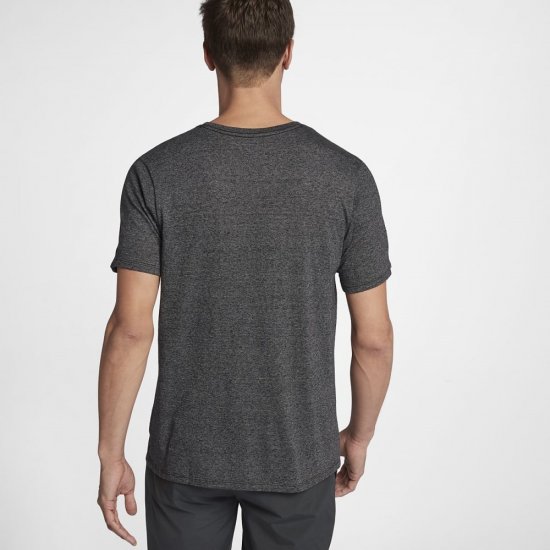 Hurley Tri-Blend Staple | Black / Wolf Grey - Click Image to Close