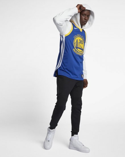 Stephen Curry Icon Edition Authentic (Golden State Warriors) | Rush Blue - Click Image to Close