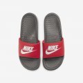 Nike Benassi | Iron Grey / Track Red / White