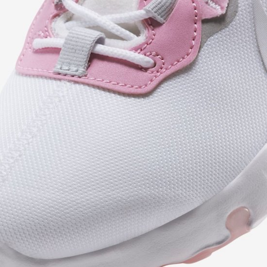 Nike Renew Element 55 | White / Pink / Light Smoke Grey / Pure Platinum - Click Image to Close
