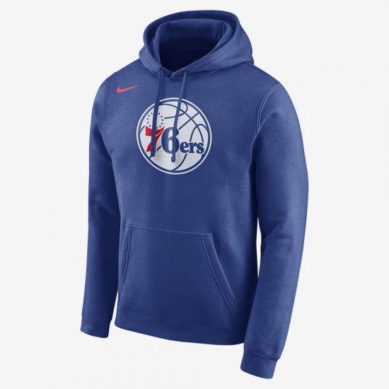 Philadelphia 76ers Nike | Rush Blue / Rush Blue - Click Image to Close