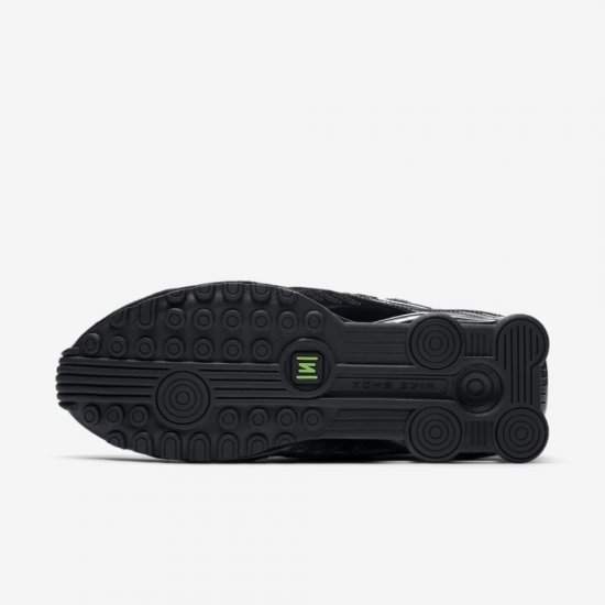 Nike Shox Enigma 9000 | Black / Lime Blast / Black - Click Image to Close