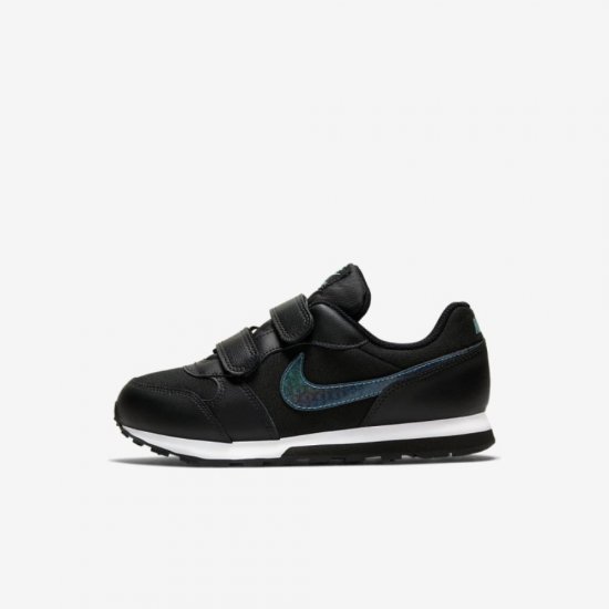 Nike MD Runner 2 | Black / Anthracite / Aurora / Blue Hero - Click Image to Close