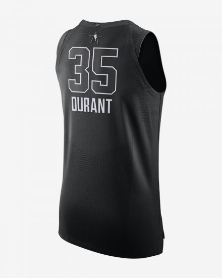 Kevin Durant All-Star Edition Authentic Jersey | Black - Click Image to Close
