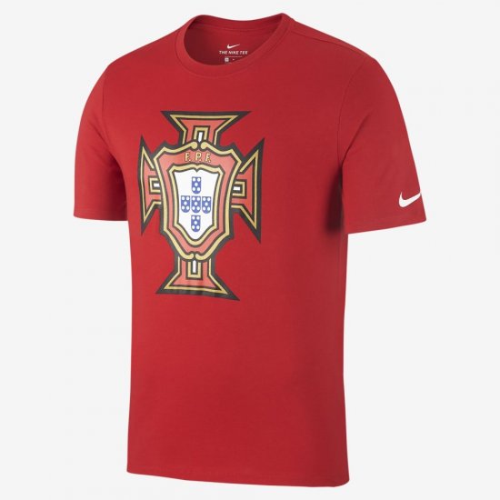 Portugal Crest | Gym Red - Click Image to Close