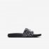 Nike Benassi JDI Floral | Black / Black / White