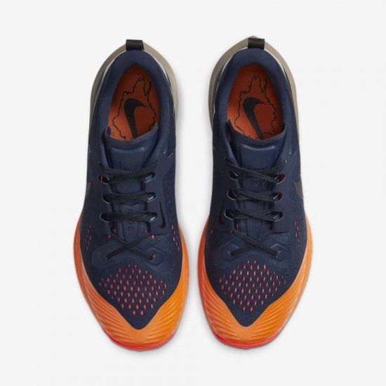 Nike Air Zoom Terra Kiger 5 | Obsidian / Laser Crimson / Magma Orange / Black - Click Image to Close