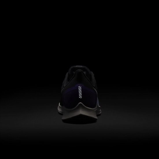 Nike Air Zoom Pegasus 36 Shield | Black / Desert Sand / Voltage Purple / Silver - Click Image to Close