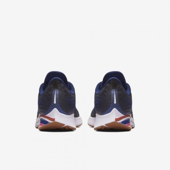 Nike Air Zoom Pegasus 35 Premium | Blue Void / Barely Grape / Deep Royal Blue - Click Image to Close