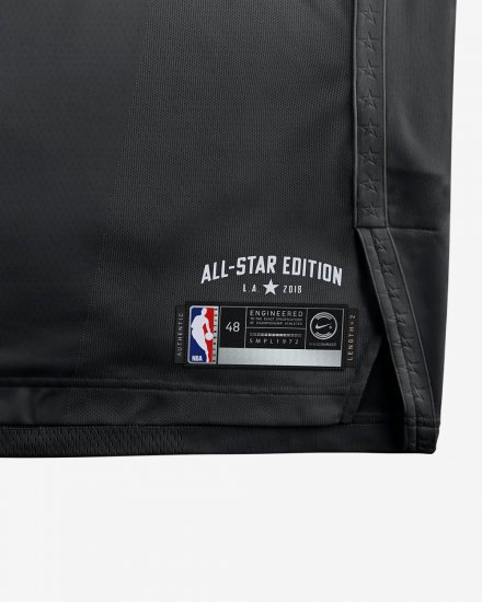 Michael Jordan All-Star Edition Authentic Jersey | Black - Click Image to Close