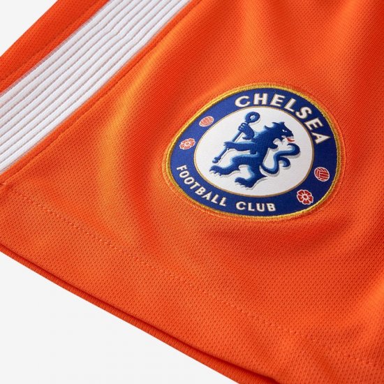 2017/18 Chelsea FC Stadium Goalkeeper | Safety Orange / White - Click Image to Close