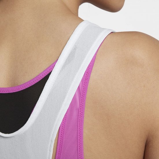Nike Dry | White / White / Black - Click Image to Close