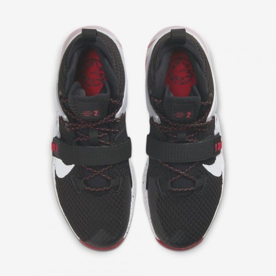 Nike Air Force Max II | Black / University Red / Wolf Grey / White - Click Image to Close